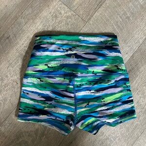 Lululemon Multicolor Luon Shorts